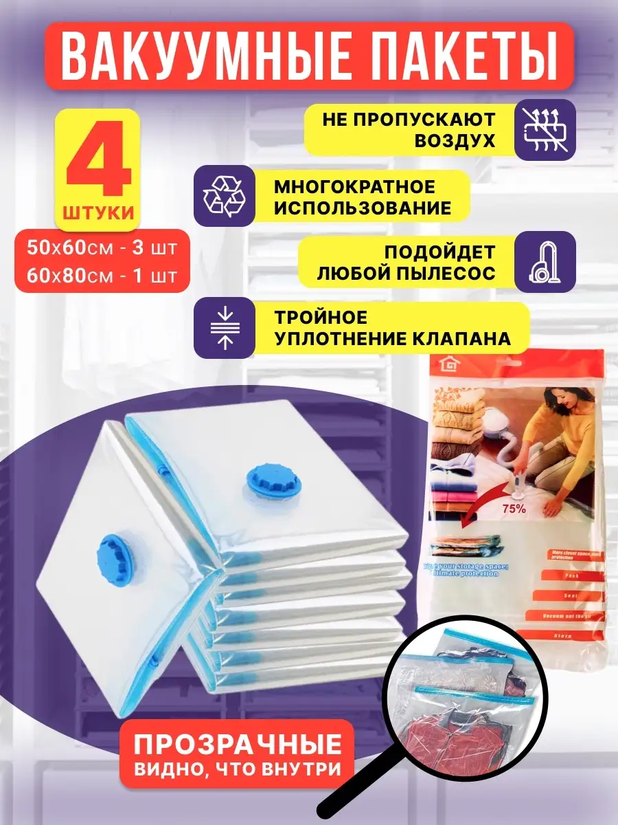 Вакуумные пакеты – что это такое, плюсы и минусы, особенности изделий для одежды и продуктов