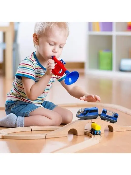 Toy'lbe Поезд детский игрушечный на пульте управления, вариант, фото 8