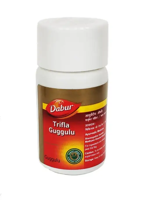 Dabur Трифала для очищения организма Гуггул Дабур 40 таб, вариант, фото 4