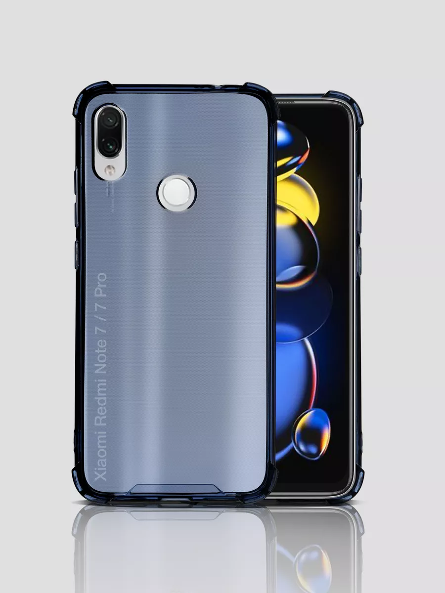 Чехол на Xiaomi Redmi Note 7/7 Pro противоударный WAROZ 111825245 купить за  241 ₽ в интернет-магазине Wildberries