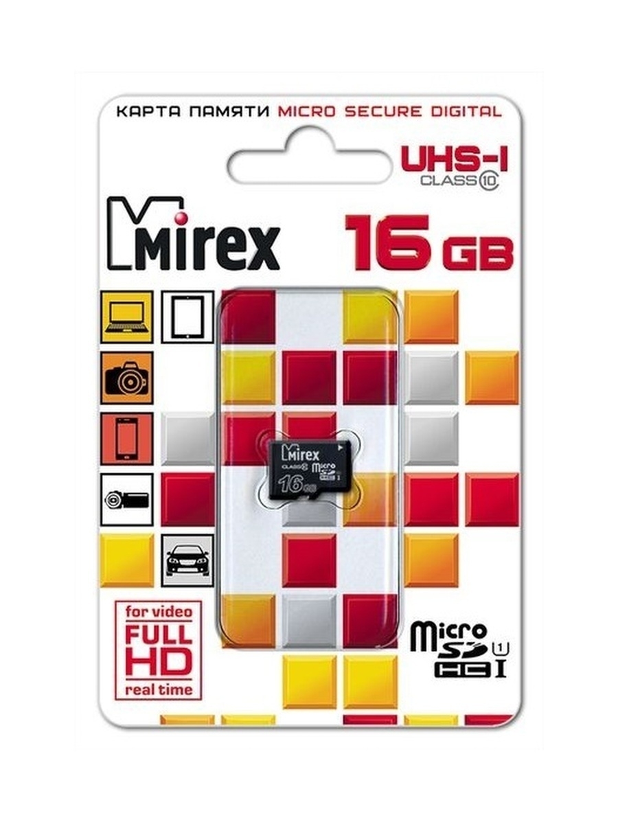 Mirex карта памяти microsdhc 32 гб