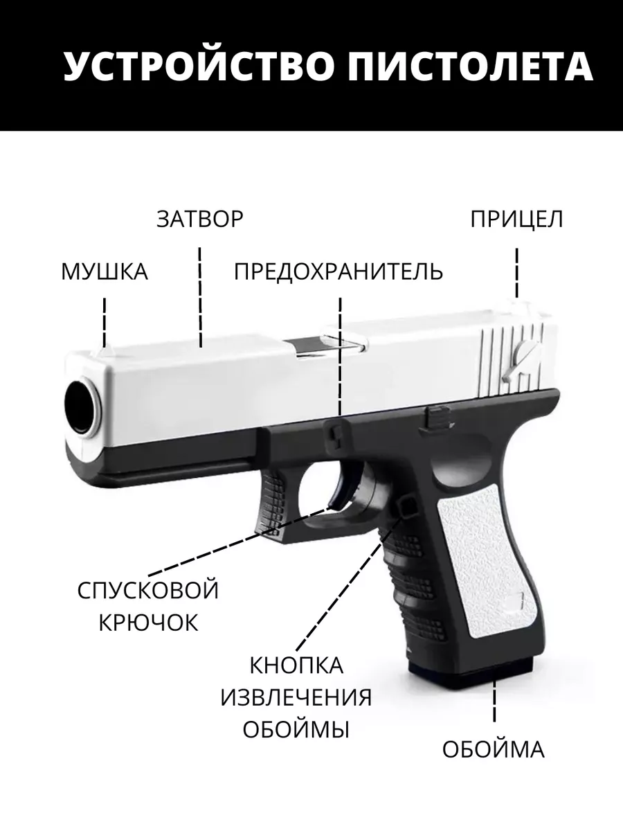 Детский игрушечный пистолет с глушителем и мягкими пулями Colt 112019974  купить за 467 ₽ в интернет-магазине Wildberries