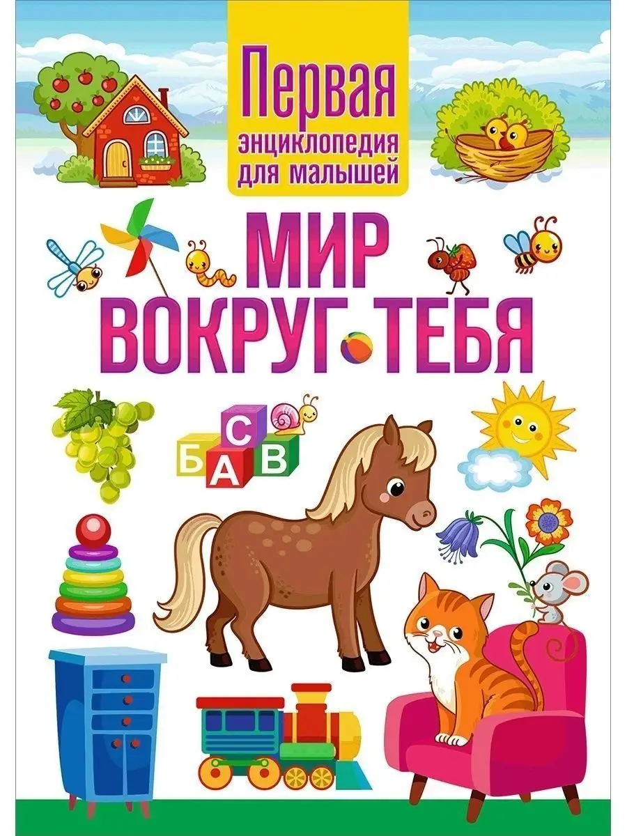 Мир вокруг тебя. Первая энциклопедия для малышей Владис 112028485 купить за  209 ₽ в интернет-магазине Wildberries