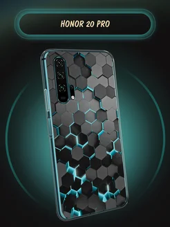 Чехол на Honor 20 pro с рисунком Huawei 112315403 купить за 271 ₽ в интернет-магазине Wildberries