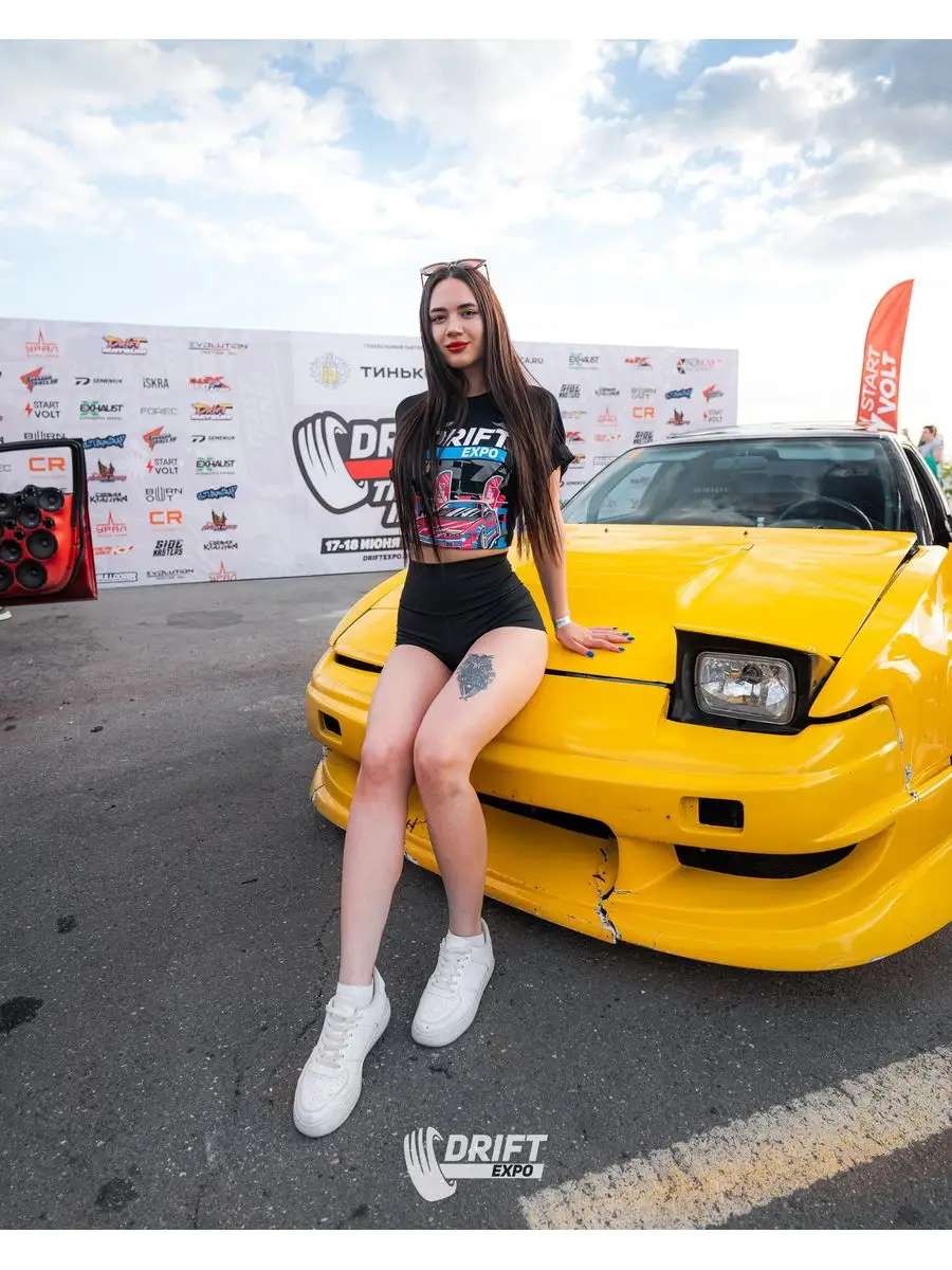 Футболка оверсайз с принтом DRIFT EXPO Nissan 180 SX EXHAUST WEAR 112338405  купить за 1 685 ₽ в интернет-магазине Wildberries