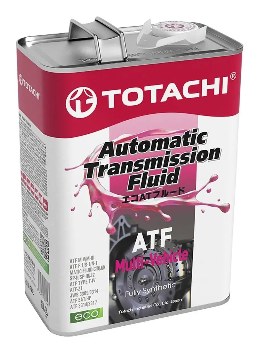 Масло трансмиссионное ATF MULTI-VEHICLE, 4л. 20604