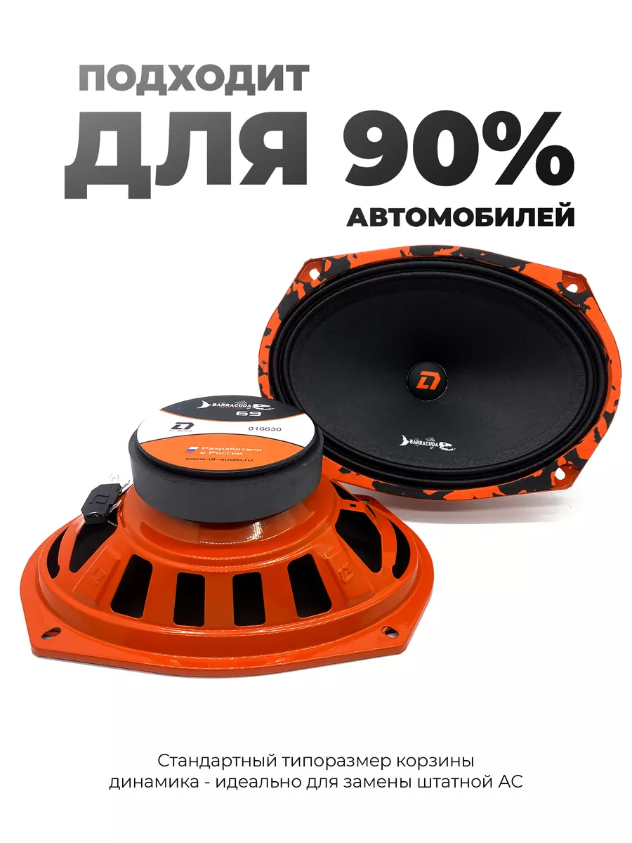 Динамики Barracuda 69 Dl AUDIO 112413031 купить в интернет-магазине  Wildberries