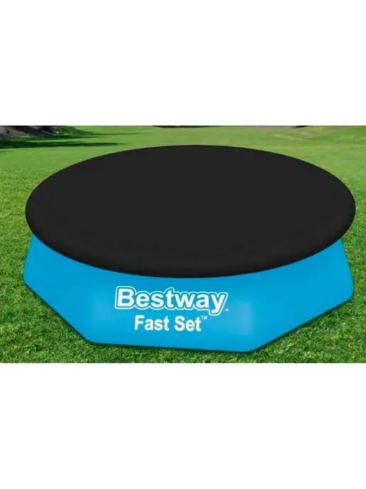 Bestway Тент для бассейнов с надувным бортом 244 см (d 280 см), 244 см d 280