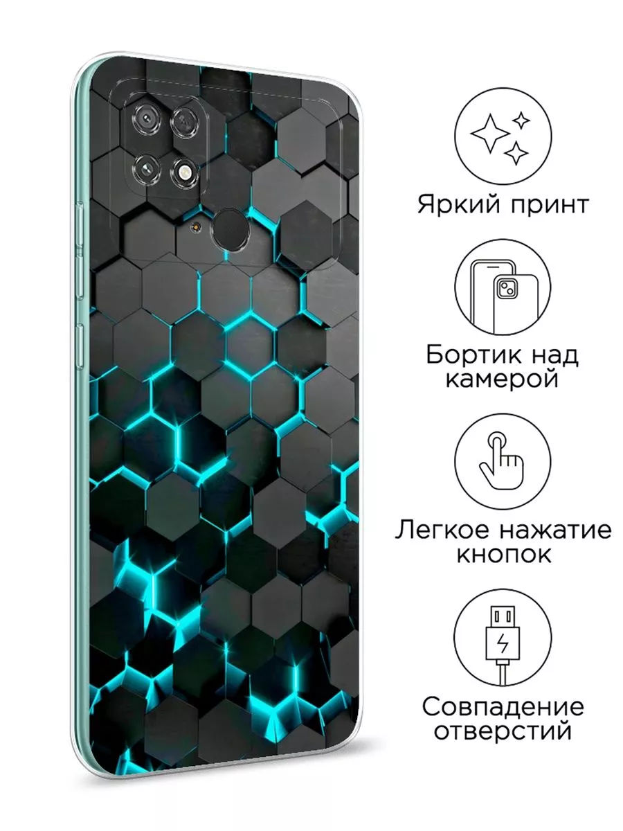 Чехол на Poco C40 с рисунком Xiaomi 112481233 купить за 289 ₽ в  интернет-магазине Wildberries