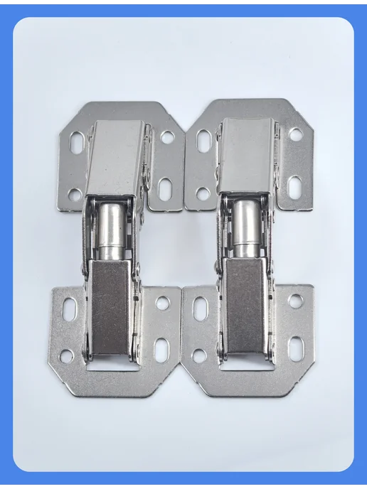 MF Furniture hardware Петля без врезки накладная универсальная 2 шт, 2 шт, фото 5