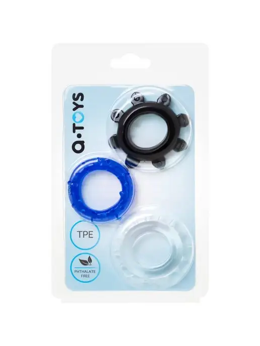 A-Toys by TOYFA Эрекционное кольцо разноцветные, черный, фото 4