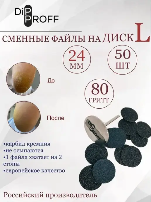 Dipproff Сменный файл для диска М, L
