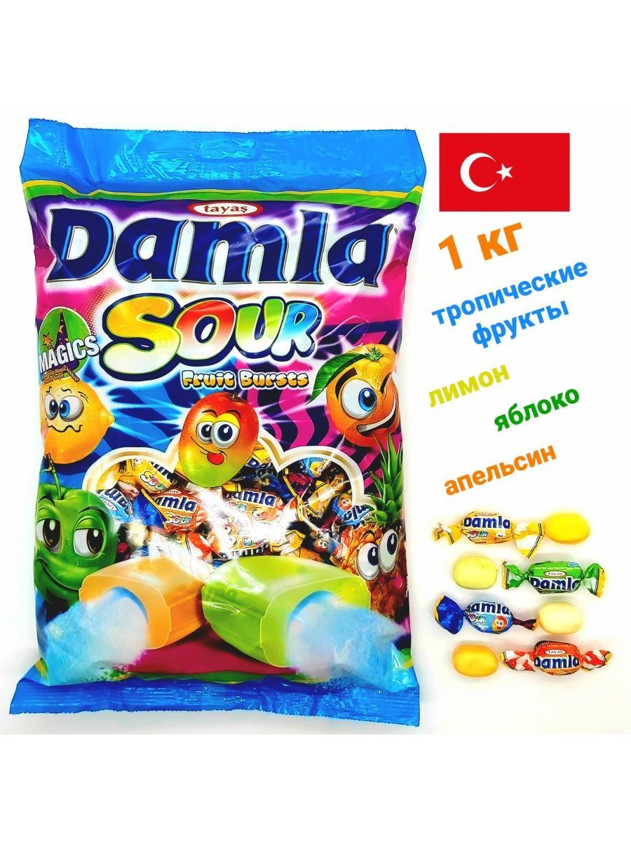 Damla жевательные конфеты