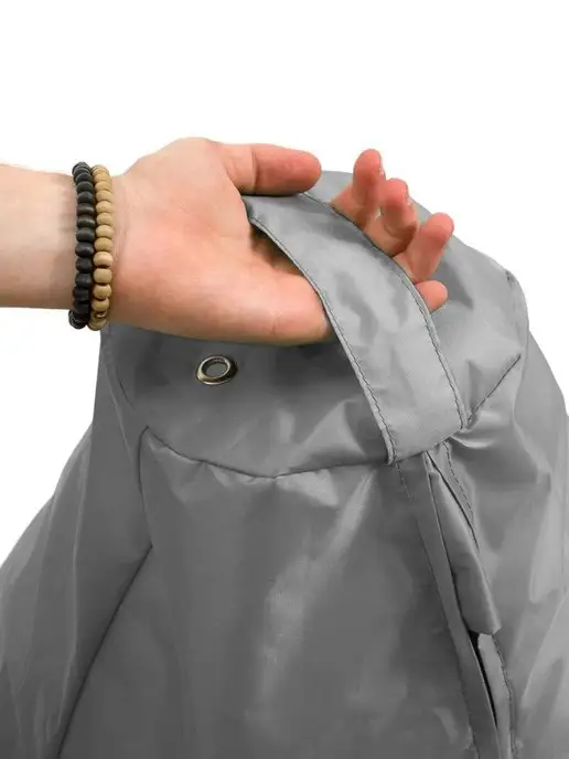 Goodpoof Кресло мешок Груша XXXXXL Оксфорд, серый, фото 2
