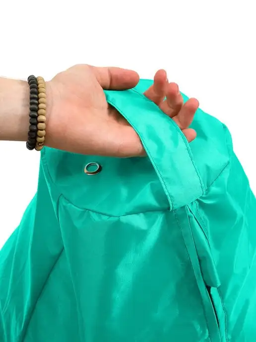 Goodpoof Кресло мешок Груша XXXXXL Оксфорд, голубой, фото 2