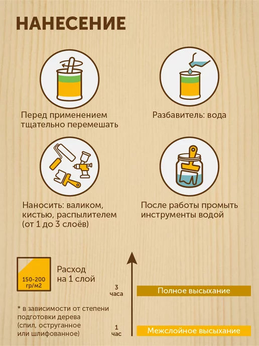 оберег Пропитка для обновления старого дерева темный шоколад, 5кг, 5 кг, фото 4