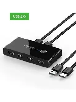 Разветвитель портов с переключателем Ugreen, 4 х USB 2.0 (30767) Ugreen 113151456 купить за 1 493 ₽ в интернет-магазине Wildberries