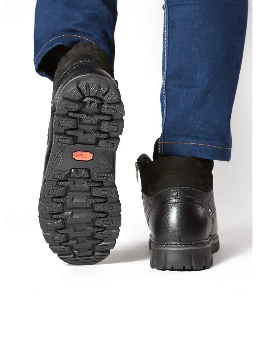 Обувь мужская зимняя натуральная кожа ROOMAN 113172559 купить в  интернет-магазине Wildberries