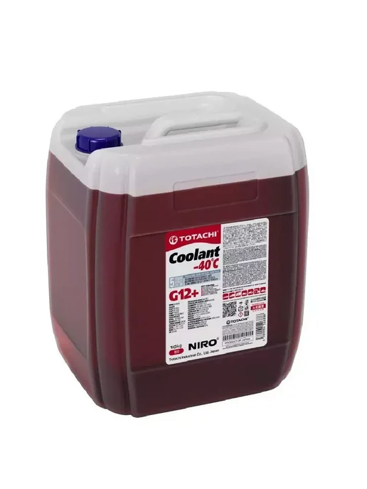 TOTACHI Антифриз NIRO COOLANT Red -40 G12 10кг. 43110, 10 кг, фото 2