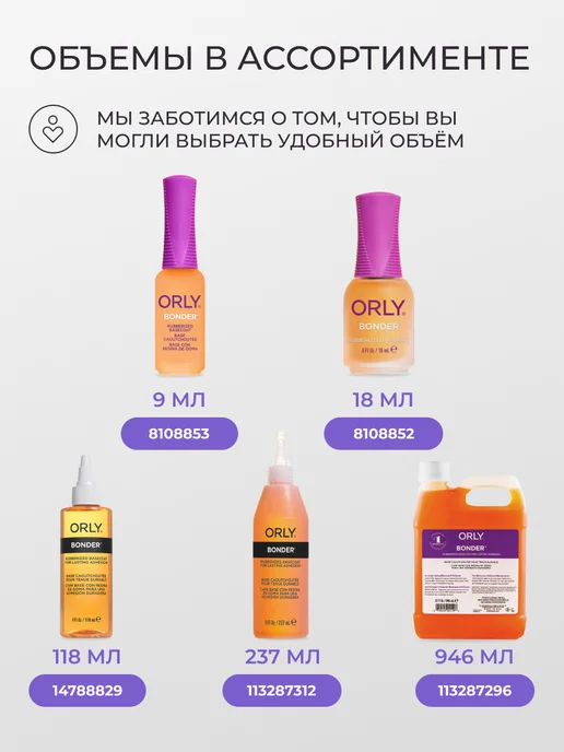 ORLY Основа под лак для ногтей каучуковая укрепляющая Бондер 237, белый, фото 6