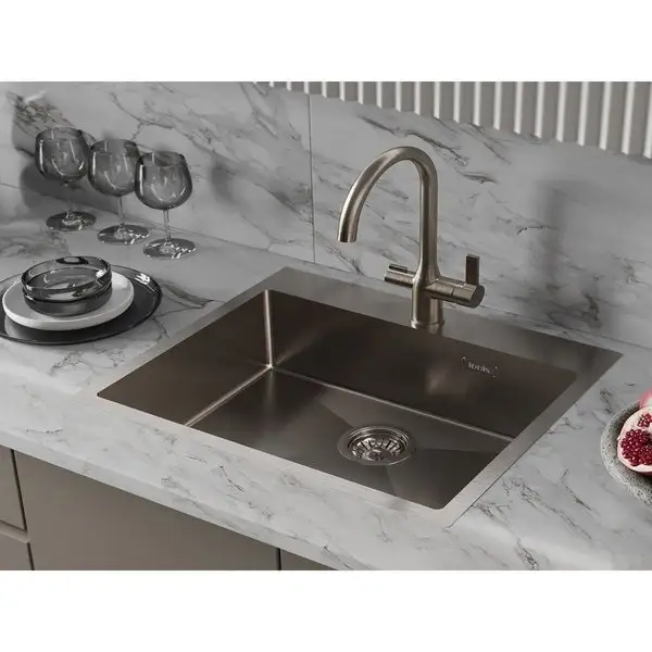 Фото товара на маркетплейсе wildberries Мойка для кухни врезная, 51х59х20 см