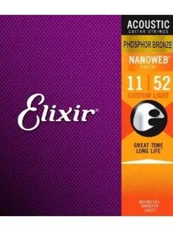 Струны ELIXIR 113406362 купить за 1 680 ₽ в интернет-магазине Wildberries