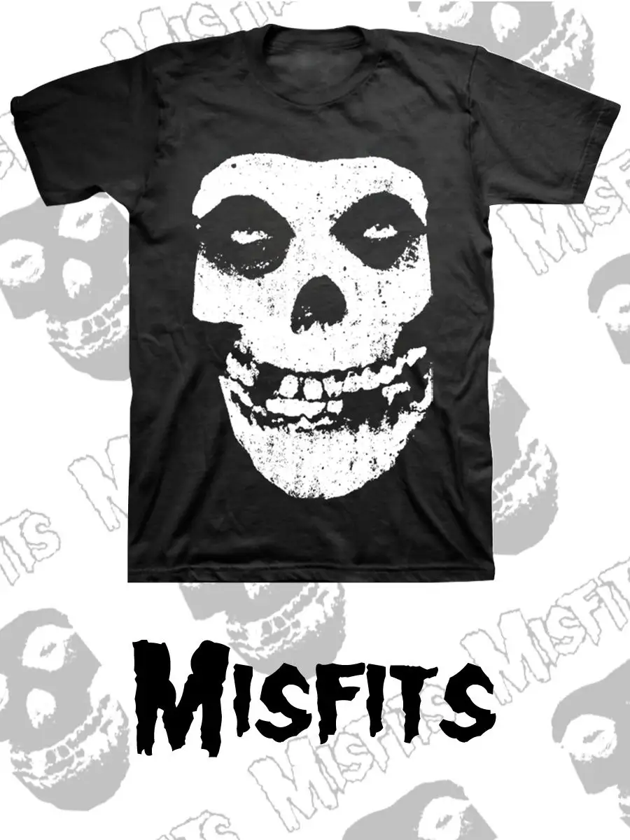 Футболка Misfits Rock Merch 113419099 купить за 1 053 ₽ в интернет-магазине  Wildberries