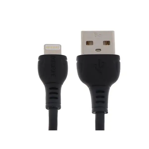 Кабель Lightning-USB, 2.4А, 1м, PVC оплётка