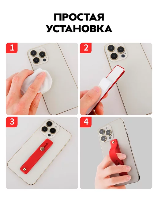 MixStore Попсокет держатель для телефона, зеленый, фото 3