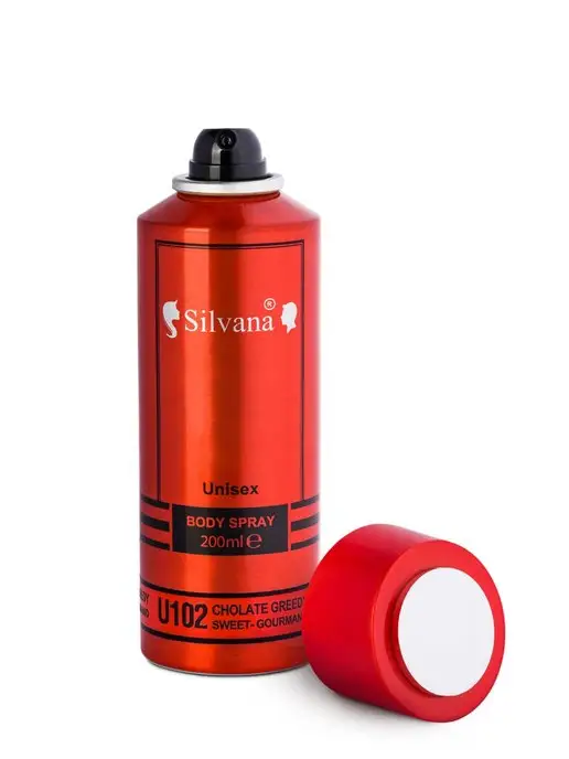 Silvana Moscow SILVANA U102 CHOLATE GREEDY дезодорант 200 мл, 200 мл