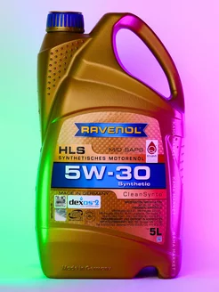 HLS моторное масло 5W30 синтетическое 5л RAVENOL 113786920 купить за 4 693 ₽ в интернет-магазине Wildberries