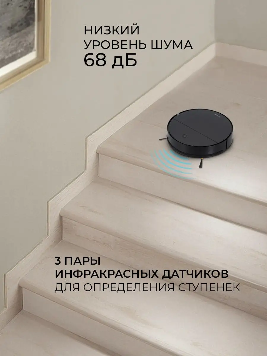 Робот-пылесос VITEK VT-1808 с функцией влажной уборки Vitek 113993886  купить в интернет-магазине Wildberries