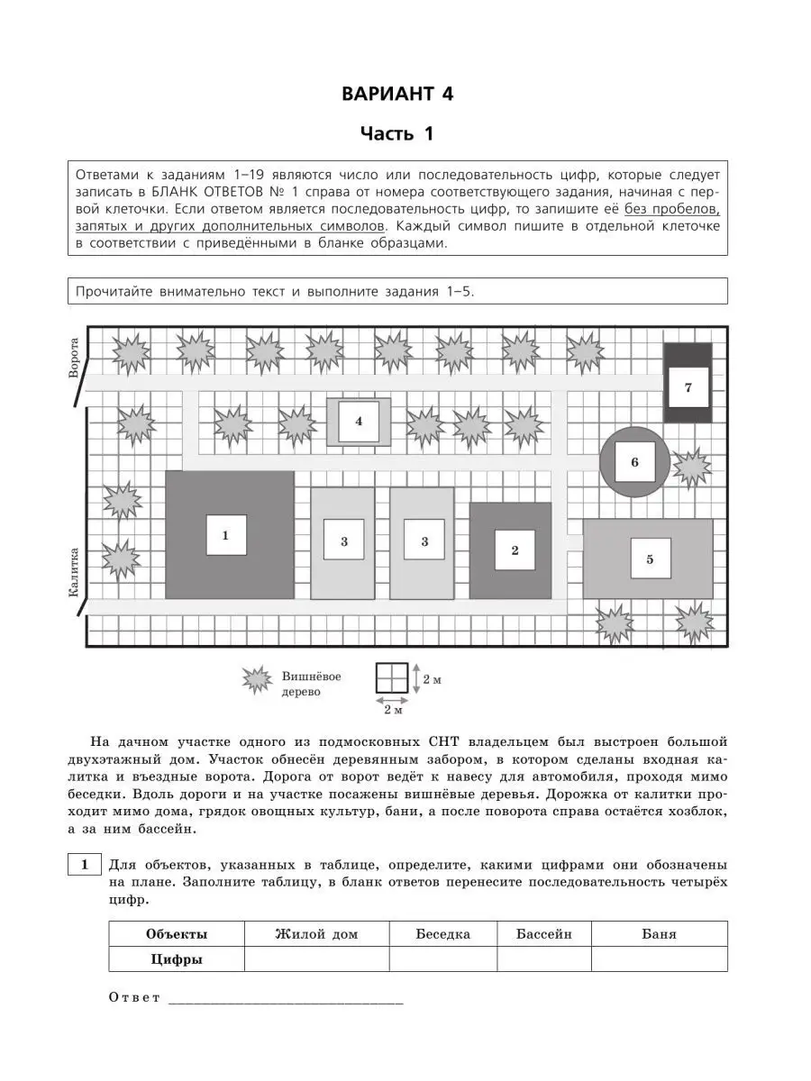 ОГЭ-2023. Математика. Тренировочные варианты Эксмо 114158283 купить за 281  ₽ в интернет-магазине Wildberries