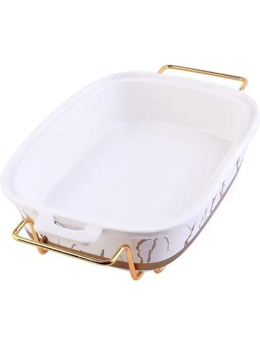 Мармит с подогревом от свечи керамический - фото 4