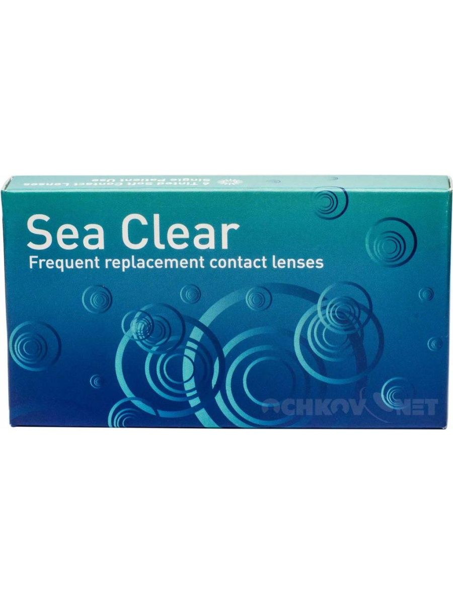 Линзы Sofclear Plus. Sea Clear Plus линзы. Линзы Soft Clear. Линзы морские.