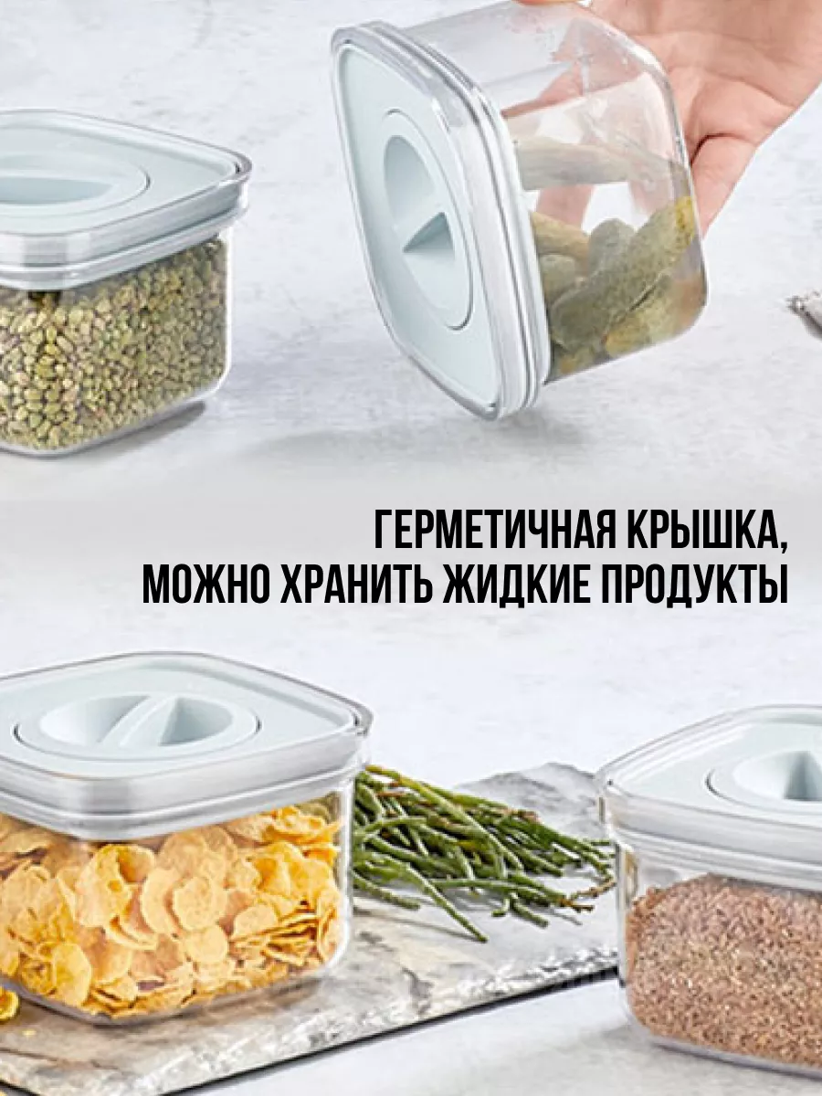 Контейнер вакуумный 0.5л ORGANIZERS 114257407 купить за 429 ₽ в  интернет-магазине Wildberries