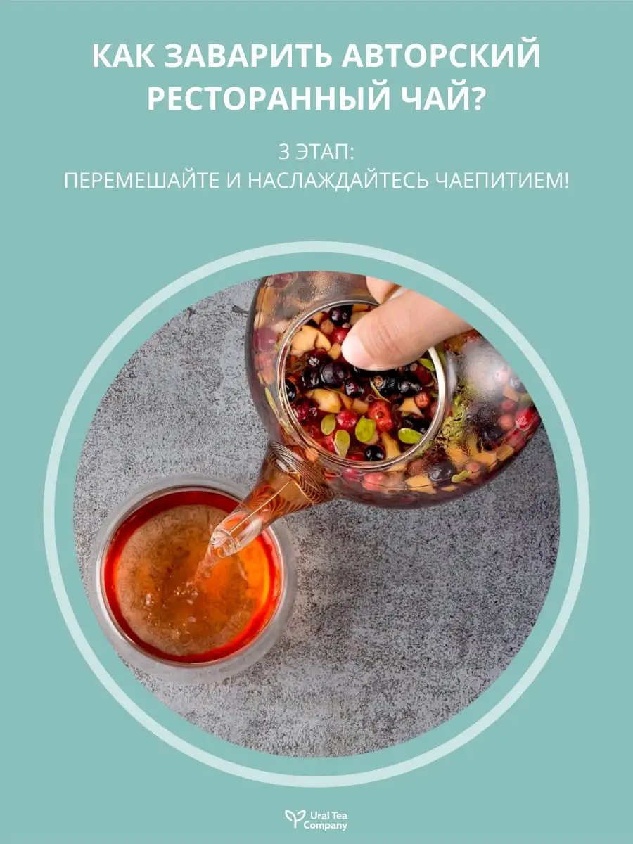 Чай подарочный набор с ягодами Ural Tea Company 114258633 купить в  интернет-магазине Wildberries