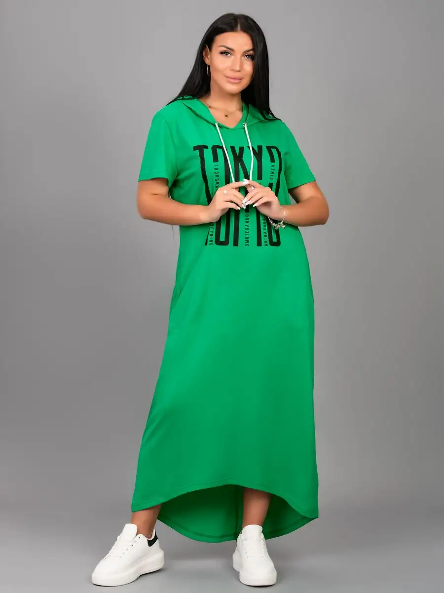 Платье летнее большие размеры Cause Love Apparel 114279785 купить за 1 011  ₽ в интернет-магазине Wildberries