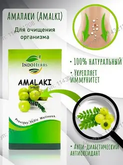 Амалаки, очищение организма, 60т IndoHerbs 114321208 купить за 144 ₽ в интернет-магазине Wildberries