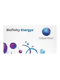 Контактные линзы Biofinity Energys (3 линзы) -4, 8.6 CooperVision 114440172 купить за 1 956 ₽ в интернет-магазине Wildberries