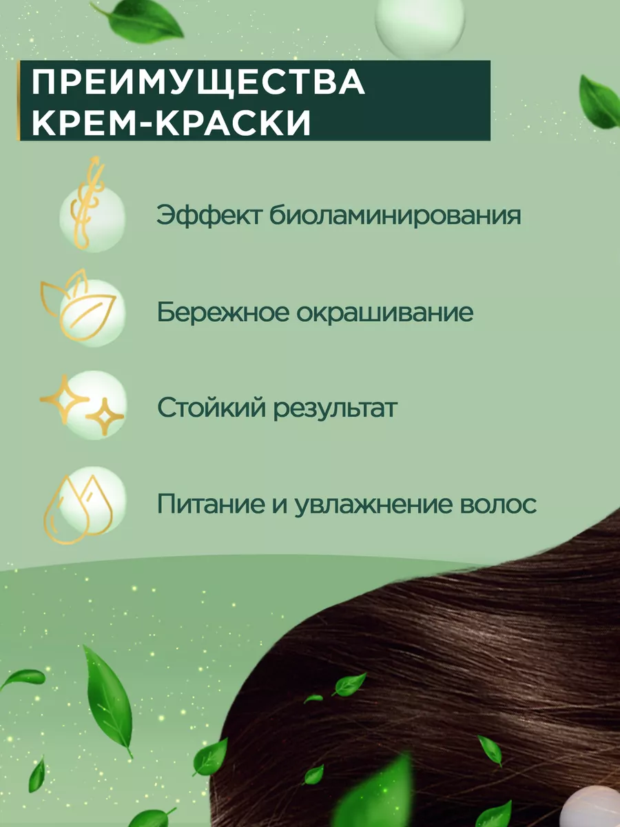 Fito cosmetic Стойкая крем-краска для волос Fito Color 2 шт Темный каштан