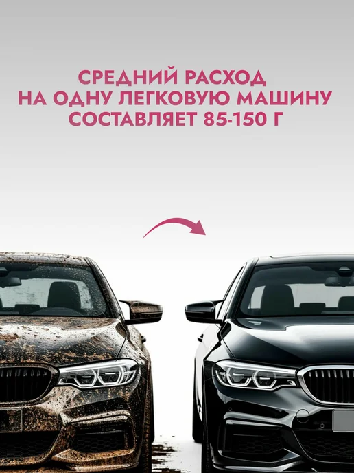 AVS Автошампунь для бесконтактной мойки 1 л, 1 л, фото 5