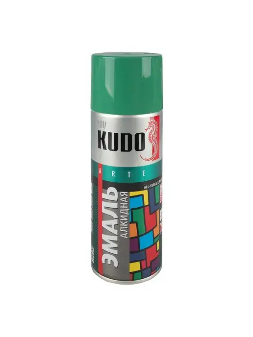 KUDO Краска декоративная, зеленый