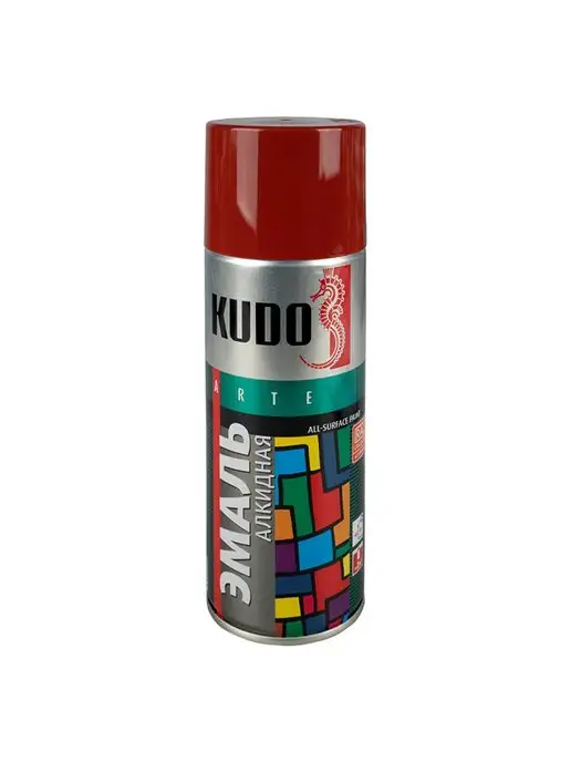 KUDO Краска декоративная, коричневый