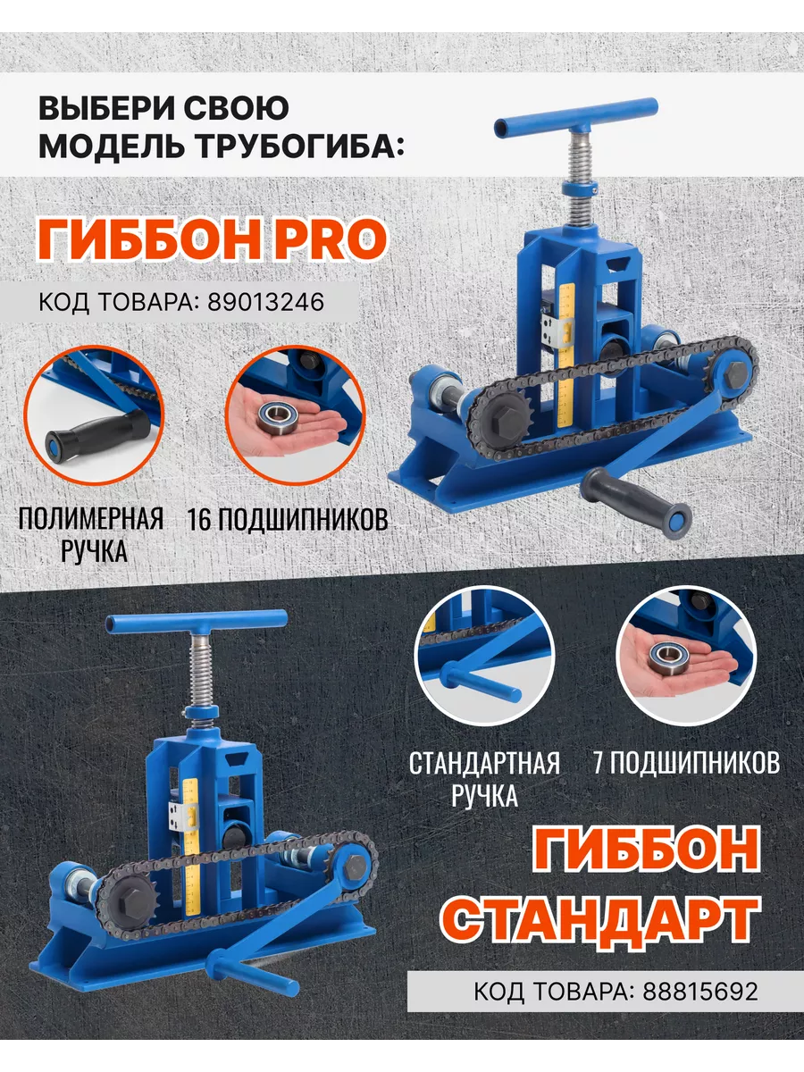 Профилегиб ручной Гиббон для гибки труб PRIDE FACTORY 114526371 купить за 7  631 ₽ в интернет-магазине Wildberries