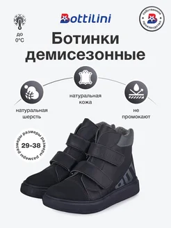 Ботинки демисезонные BOTTILINI 114573334 купить за 3 498 ₽ в интернет-магазине Wildberries