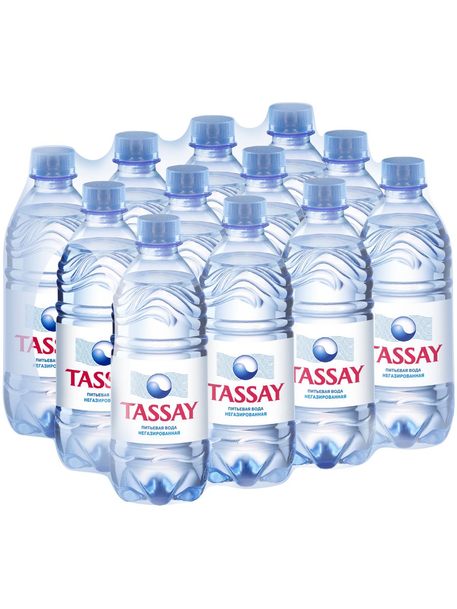 12 шт. по 0.5 л, ПЭТ, без газа, вода питьевая TASSAY 114577281 купить за  767 ₽ в интернет-магазине Wildberries