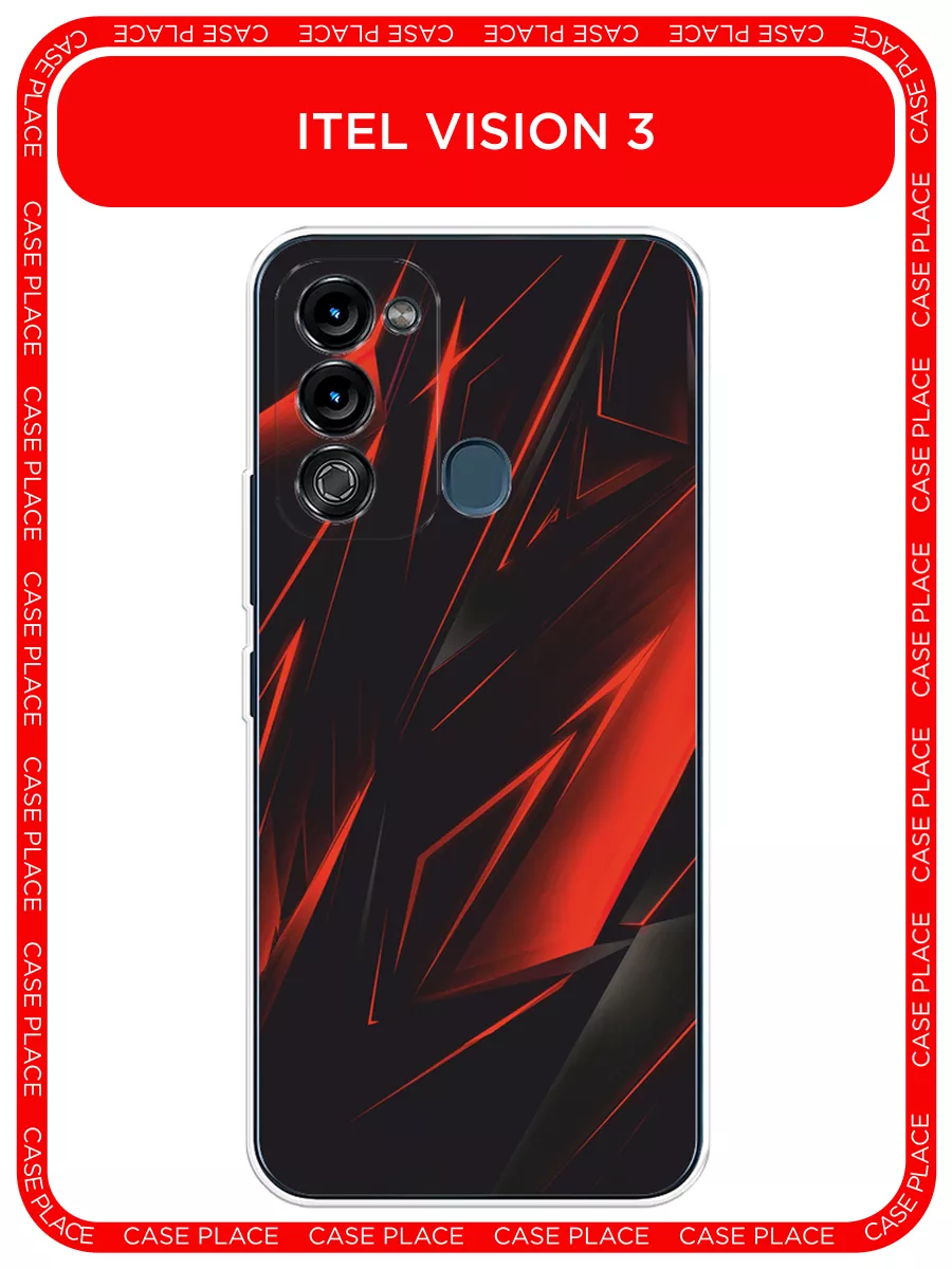 ITEL Чехол на Vision 3 с рисунком