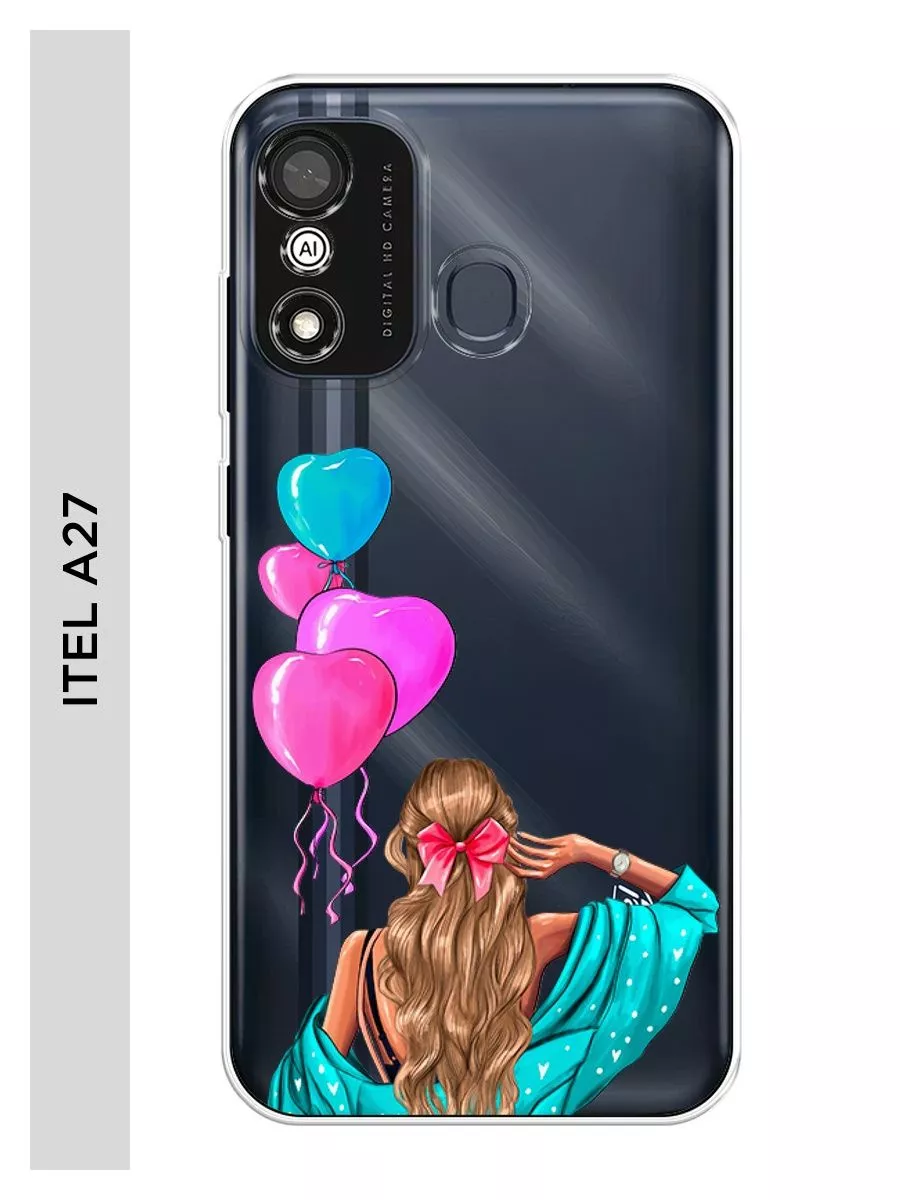 Чехол на Itel A27 / Ител А27 с рисунком ITEL 114593617 купить за 339 ₽ в  интернет-магазине Wildberries