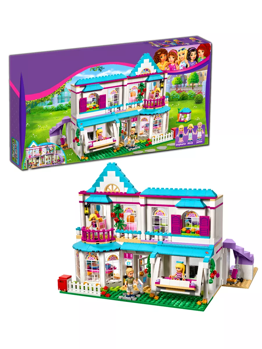 Friends игрушки Дом Стефани LEGO 114604891 купить в интернет-магазине  Wildberries